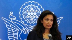 Uzra Zeya, senior U.S. diplomat of US for democracy and human rights.