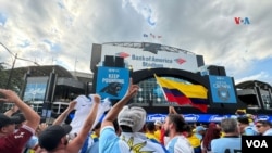 En Fotos | Hinchas colombianos y uruguayos en Charlotte vivieron con emoción la semifinal de Copa América