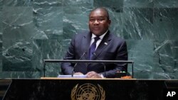 Filipe Jacinto Nyusi, President of Mozambique, addresses the 78th session of the United Nations General Assembly at U.N. headquarters, Sept. 19, 2023.