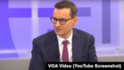 Thủ tướng Ba Lan Morawiecki (ảnh tư liệu) tuyên bố sẽ trả đũa Nga tương xứng.