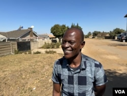 Oscar Pambuka says he thanks God for his incarceration after recently being released from jail, where he was serving a sentence for drug use, in Harare, Zimbabwe, June 25, 2024. (Columbus Mavhunga/VOA)
