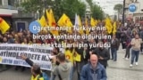 Türkiye’de öğretmenler okullardaki şiddete karşı “tek yürek” eylemiyle meydanlarda 