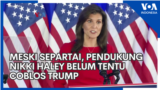 Meski Separtai, Pendukung Nikki Haley Belum Tentu Coblos Trump