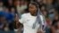 France's Kadidiatou Diani celebrates after scoring her side's second goal during the Women's World Cup Group F soccer match between France and Panama at the Sydney Football Stadium in Sydney, Australia, Aug. 2, 2023. 