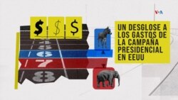 Un desglose a los gastos de la campaña presidencial en Estados Unidos