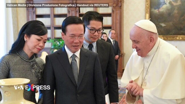 Giáo hoàng Francis thấy ‘rất tích cực’ về quan hệ với Việt Nam
