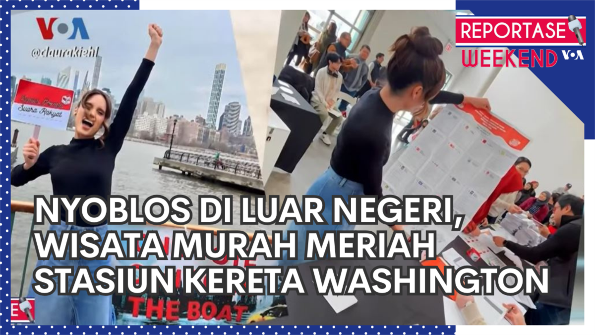 Reportase Weekend: Nyoblos di Luar Negeri, Wisata Murah Meriah Stasiun ...