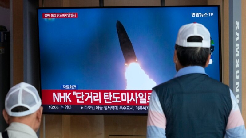 N. Korea fires ballistic missiles after denying Russia arms transfers