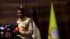 FILE - General Mohamed Hamdan Dagalo speaks during a press conference at Rapid Support Forces headquarters in Khartoum, Sudan, Feb. 19, 2023. 
