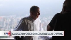 Candidato opositor venezolano ofrece transición pacífica 