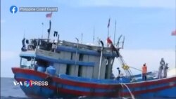 Tàu tuần duyên Philippines chạm trán tàu cá Việt Nam ngoài khơi Bãi Cỏ Rong 