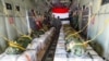 Pemerintah Indonesia mengirim bantuan pangan bagi warga Palestina di Gaza dan diterjunkan oleh TNI Angkatan Udara hari Selasa (9/4) (courtesy: Puspen TNI). 
