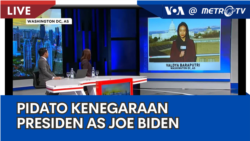 Laporan VOA untuk MetroTV: Pidato Kenegaraan "State of The Union" Presiden AS