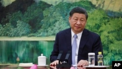 Kineski predsjednik Xi Jinping na sastanku s američkim državnim sekretarom Antonyjem Blinkenom u Velikoj dvorani naroda u Pekingu, 19. juna 2023.