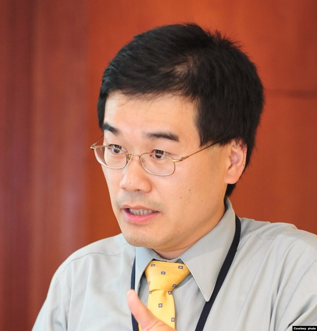 美国波士顿东北大学财务金融系副教授邱万钧。（邱万钧提供）(photo:VOA)