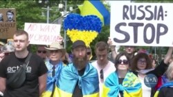 У Нью-Йорку відбулася акція протесту проти російської війни в Україні. Відео