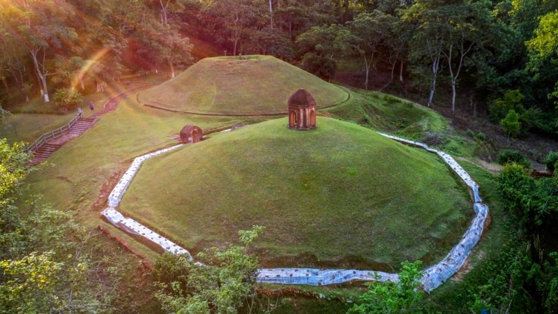 India's Charaideo Moidam royal burial mounds designated World Heritage Site 