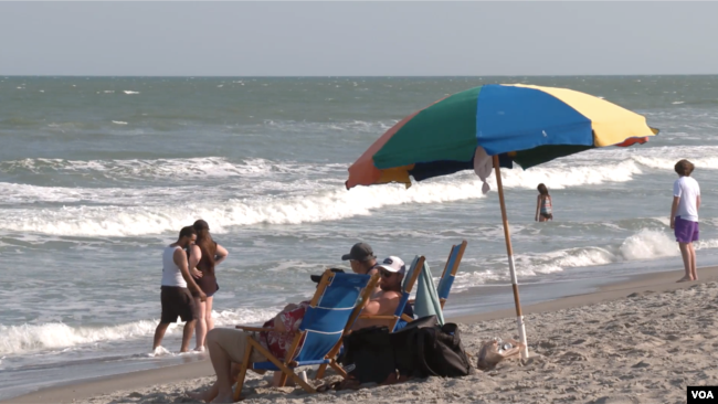 Plaža Kakao na Floridi, mart 2023.