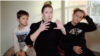 Ukrajinka Marija Gončarova i njena dva sina žive Americi tek nekoliko nedjelja.