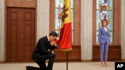 Прем'єр-міністр Молдови Дорін Речан склав присягу на посаді, 16 лютого 2023 року