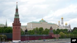 A view of the Kremlin in Moscow, Russia, May 3, 2023. 