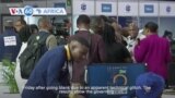 VOA60 Africa - South Africa partial election results show ANC leads but short of majority