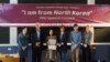 13일 하버드대학에서 열린 탈북민 영어 말하기 대회에서 수상자들이 자리를 함께했다. 사진=FSI 제공