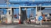 အစ္စရေးအစိုးရအဖွဲ့က အကူအညီပေးရေးလမ်းကြောင်း ယာယီဖွင့်ပေးဖို့သဘောတူပြီးနောက် အစ္စရေးနိုင်ငံက Ashdod ဆိပ်ကမ်းကိုတွေ့ရစဉ် (ဧပြီ ၅၊ ၂၀၂၄)