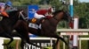 Dornoch wins the first Belmont Stakes run at Saratoga Race Course