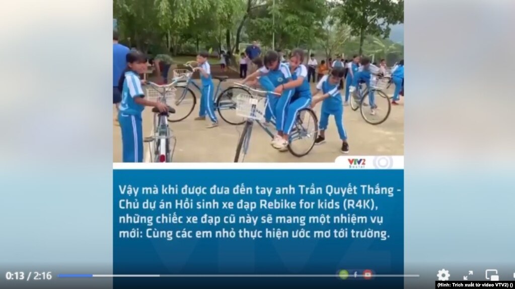 (Hình: Trích xuất từ video VTV2)