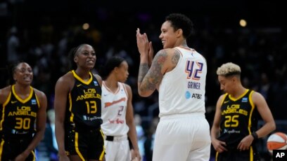 A Day of Joy'- Brittney Griner Makes WNBA Season Debut