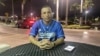 El activista y expreso político nicaragüense, Hamilton Sánchez, durante una entrevista con la VOA en Miami, EEUU, el 25 de junio de 2024. Foto: Luis Felipe Rojas, VOA.