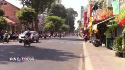 Đường phố Sài Gòn trang trí Tết