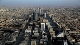 FILE - This June 23, 2018 photo shows a general view of Riyadh, Saudi Arabia. 