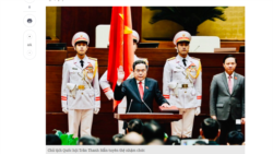 Ông Trần Thanh Mẫn tuyên thệ nhậm chức chủ tịch Quốc hội | VOA 
