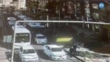 Şanlıurfa'da Hasarlı Binanın Yıkılma Anı