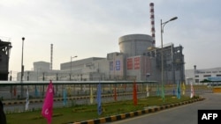 资料照片：中国在巴基斯坦修建的“恰希玛3号”核电站。