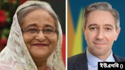 বাংলাদেশের প্রধানমন্ত্রী শেখ হাসিনা এবং আয়ারল্যান্ডের প্রধানমন্ত্রী সাইমন হ্যারিস