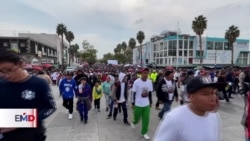 Migrantes acuden a la Basílica de Guadalupe en México