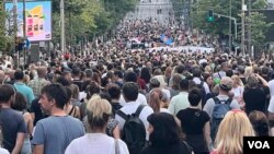 Osmi protest "Srbija protiv nasilja" održan je u Beogradu 24. juna 2023. godine