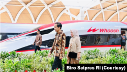 Tổng thống Indonesia Joko Widodo hôm 2/10 khánh thành tuyến đường sắt cao tốc trị giá 7,3 tỷ đôla.