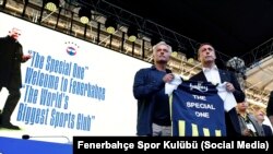 Portekizli teknik direktör Jose Mourinho Fenerbahçe teknik direktörü oldu