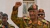 Le général Abdel Fattah al-Burhane à Port-Soudan le 28 août 2023.