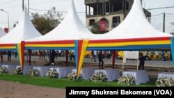 Gushyingura abaguye mu bitero byagabwe ku nkambi ya Mugunga