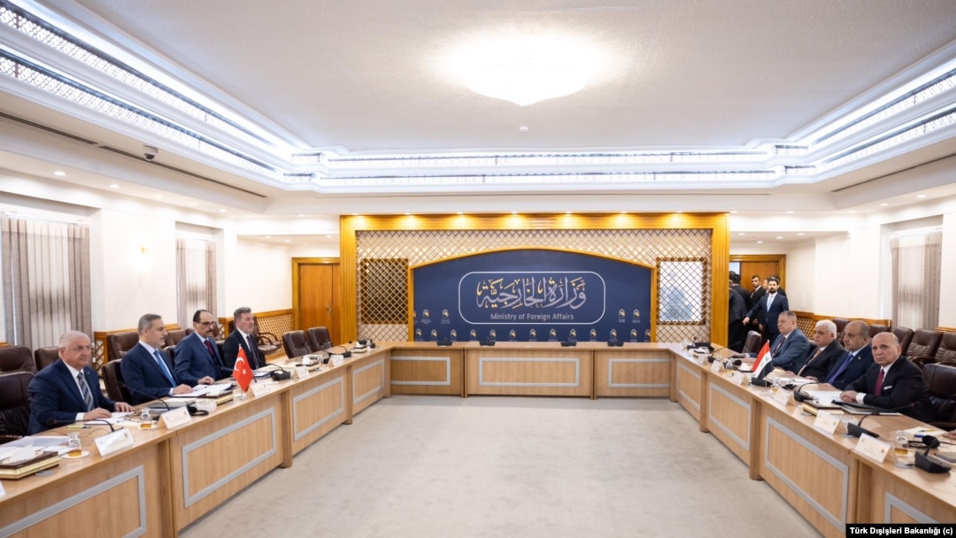 Üst düzey Türk ve Iraklı yetkililer, güvenlik konularını görüşmek üzere geçen hafta Bağdat'ta biraraya gelmişti. 