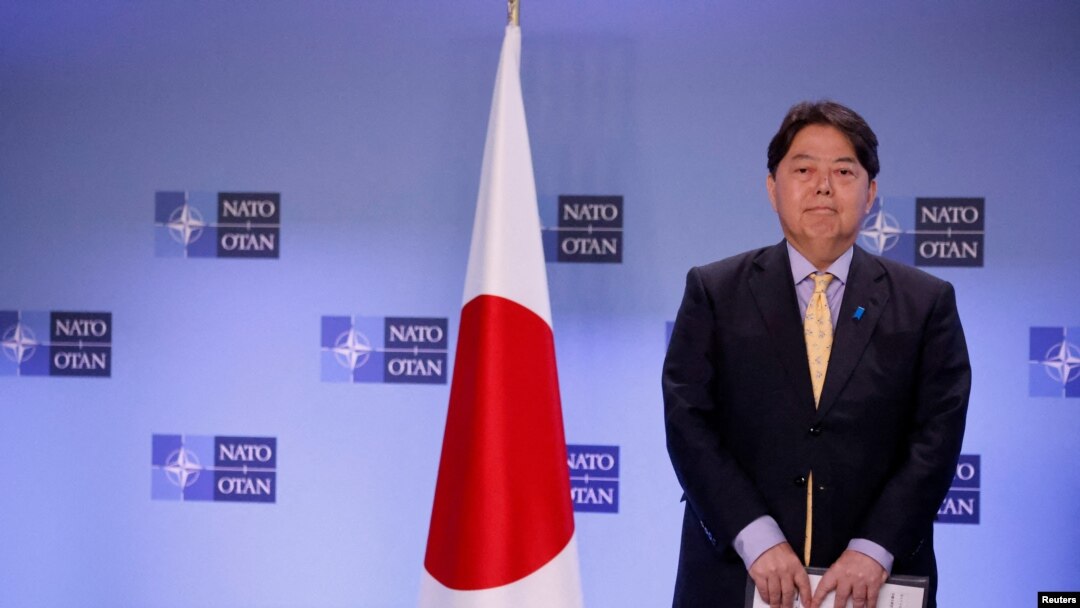 Ngoại trưởng Nhật Yoshimasa Hayashi 