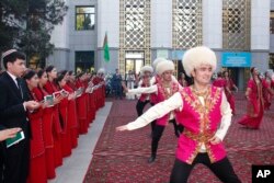 Saylov - siyosiy tanlov emas, bayram. Ashgabat, Turkmaniston, 26-mart, 2023