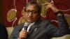 FILE - Indian journalist Ravish Kumar speaks during a press conference with the Foreign Correspondents Association of the Philippines in Manila on Sept. 6, 2019. 