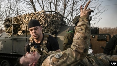 Just a Typical Day': Rescuing Wounded Soldiers on Ukraine Front