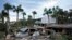 Umonakala ka Hurricane Idalia edolobheni le Horseshoe Beach, eFlorida.